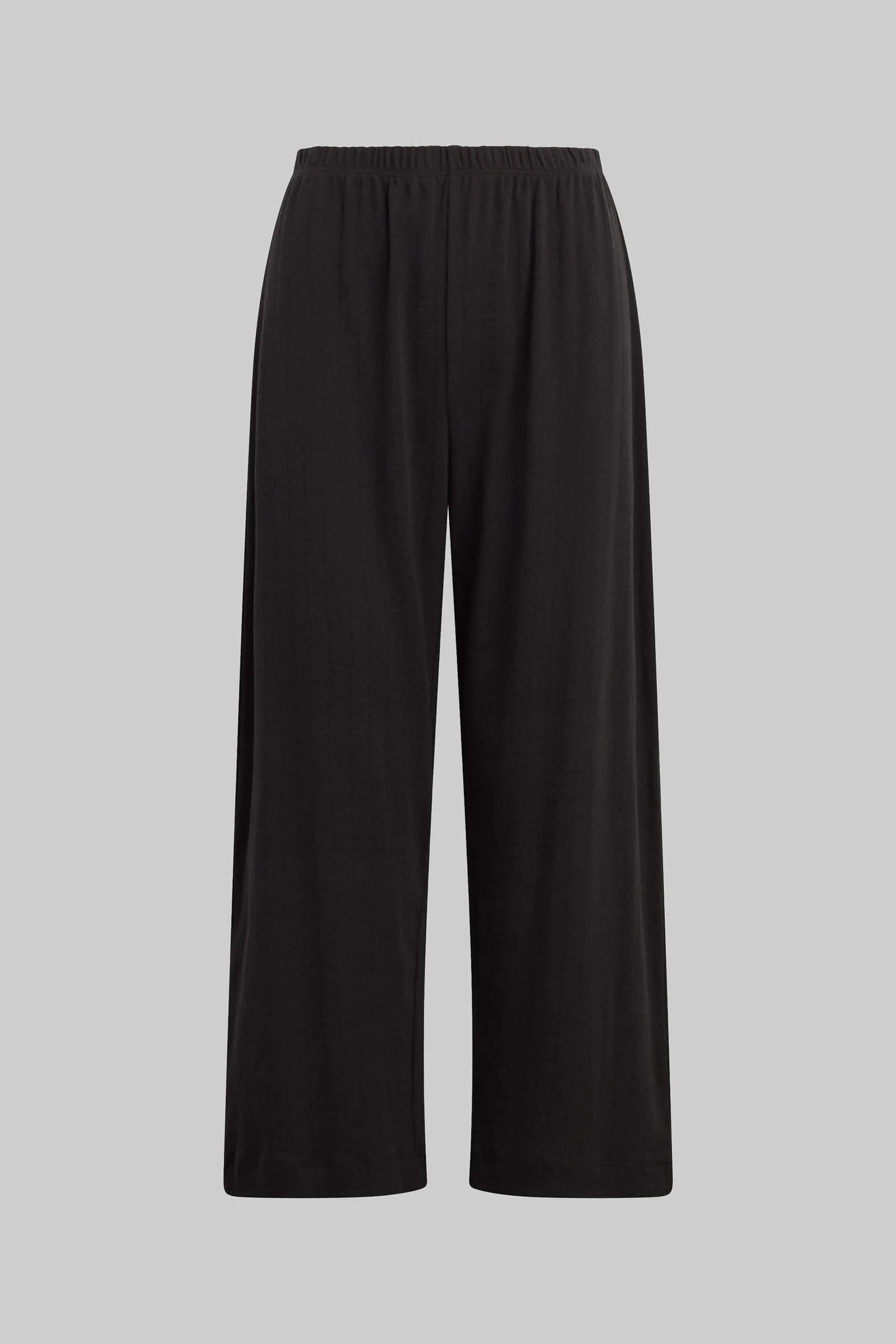 Pointelle Crop Wide Leg Pant | LESET
