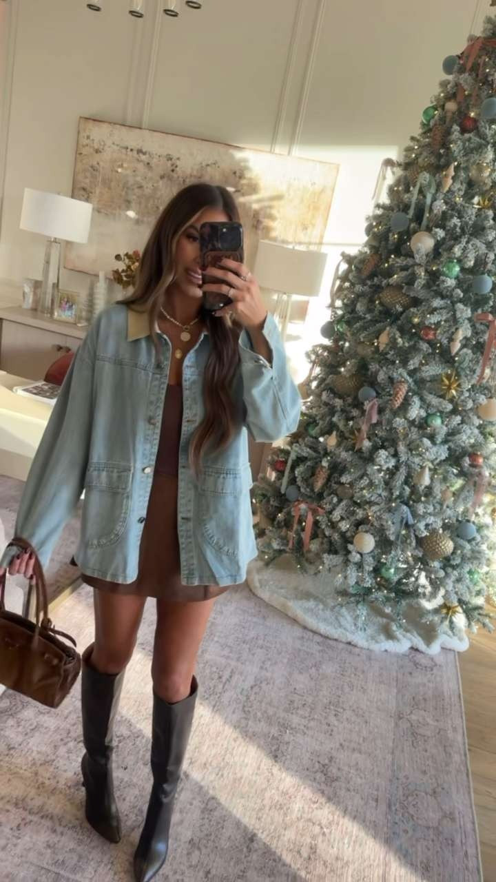 such a great outfit for thanksgiving or any holiday plans you have this month 🤎 I sized up to a medium in the jacket!

Use my code Hollie35 for these Vici boots 🫶🏼


#LTKFindsUnder100#LTKSeasonal#LTKHoliday 

 

#LTKStyleTip