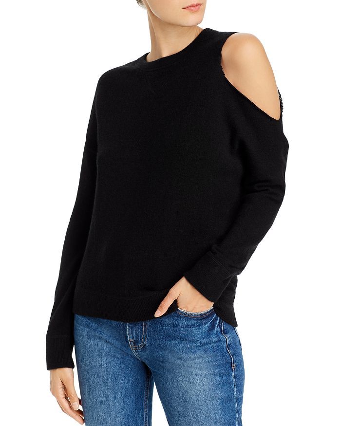 AQUA Cutout Cashmere Sweater - 100% Exclusive  Women -  Sweaters -  Cashmere - Bloomingdale's | Bloomingdale's (US)
