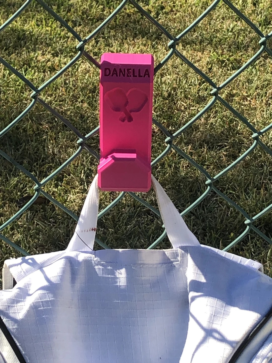 Pickleball Bag Hook Easy attachment to the fence UV Light and Heat resistance with YOUR NAME | Etsy (US)
