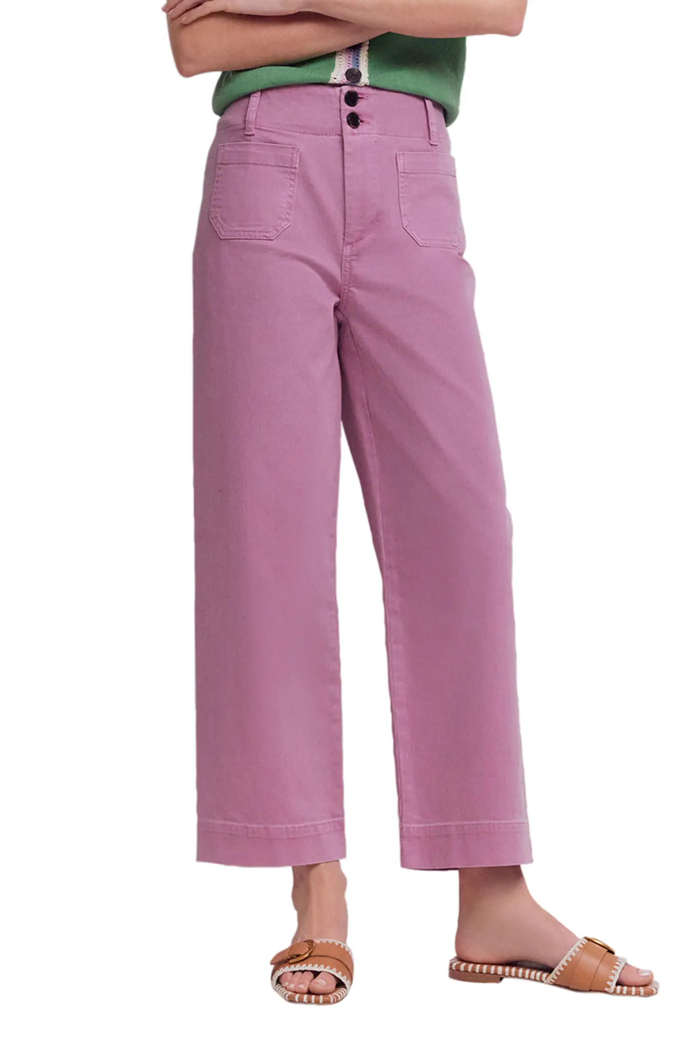 Boden Primrose Patch Pocket Jeans (Women) | Nordstrom | Nordstrom