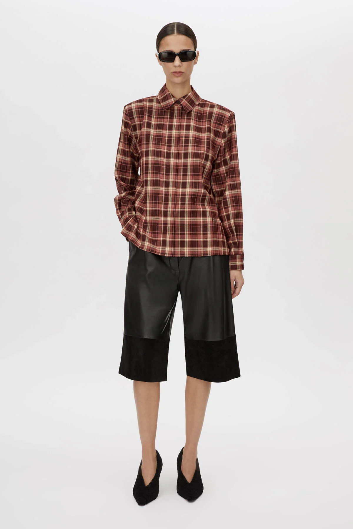 Arian Check Shirt | CAMILLA AND MARC (ANZ)