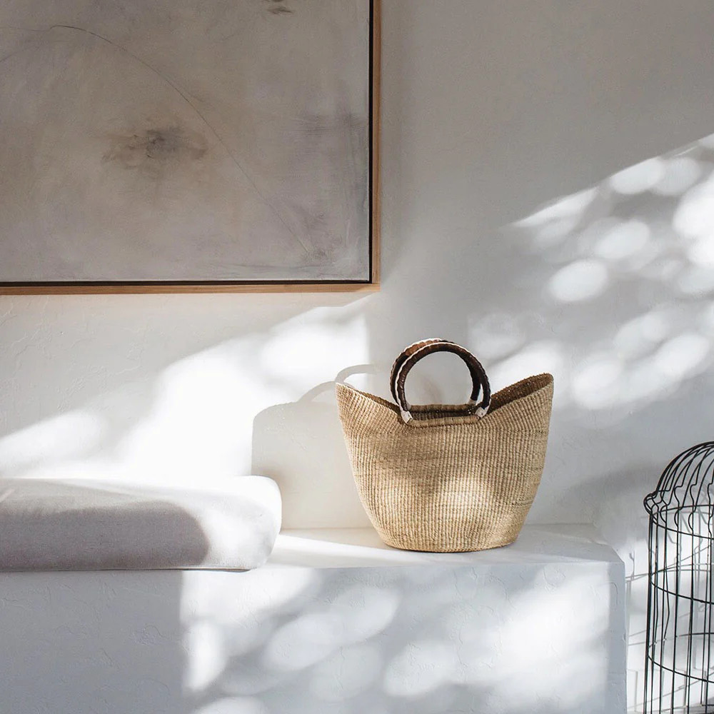 Woven Shopper - Large | Roan Iris