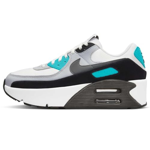 Nike Air Max 90 LV8 Women's Shoes (FD4328-103, Summit White/Wolf Grey/Black/Smoke Grey) Size 8 | Amazon (US)
