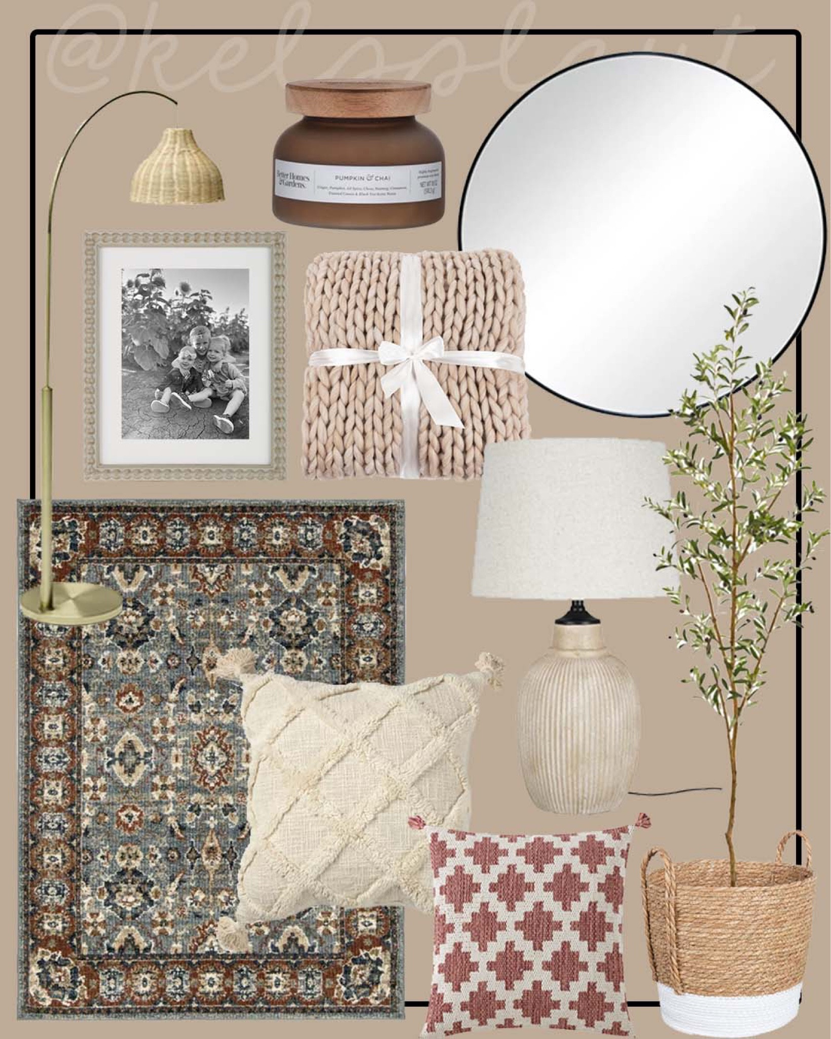 Home Decor, Walmart home, fall home decor, round mirror, faux olive tree, area rug, better homes and gardens 

#LTKSeasonal #LTKunder50 #LTKhome