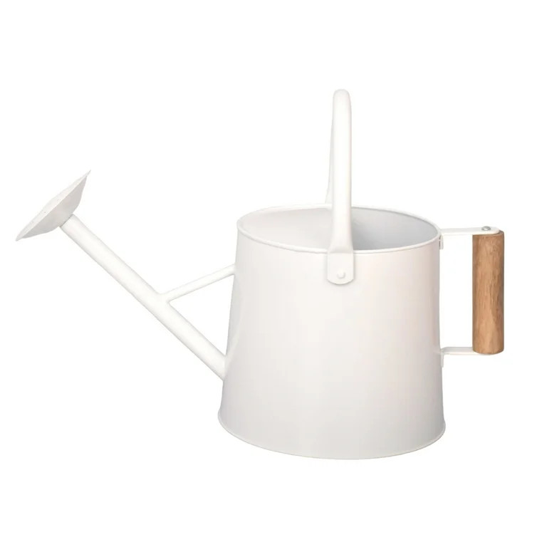 Better Homes & Gardens 1.5 gallon Metal Watering Can, White | Walmart (US)