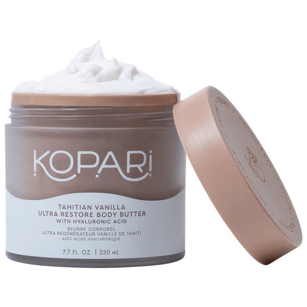 Tahitian Vanilla Ultra Restore Body Butter with Hyaluronic Acid | Kopari