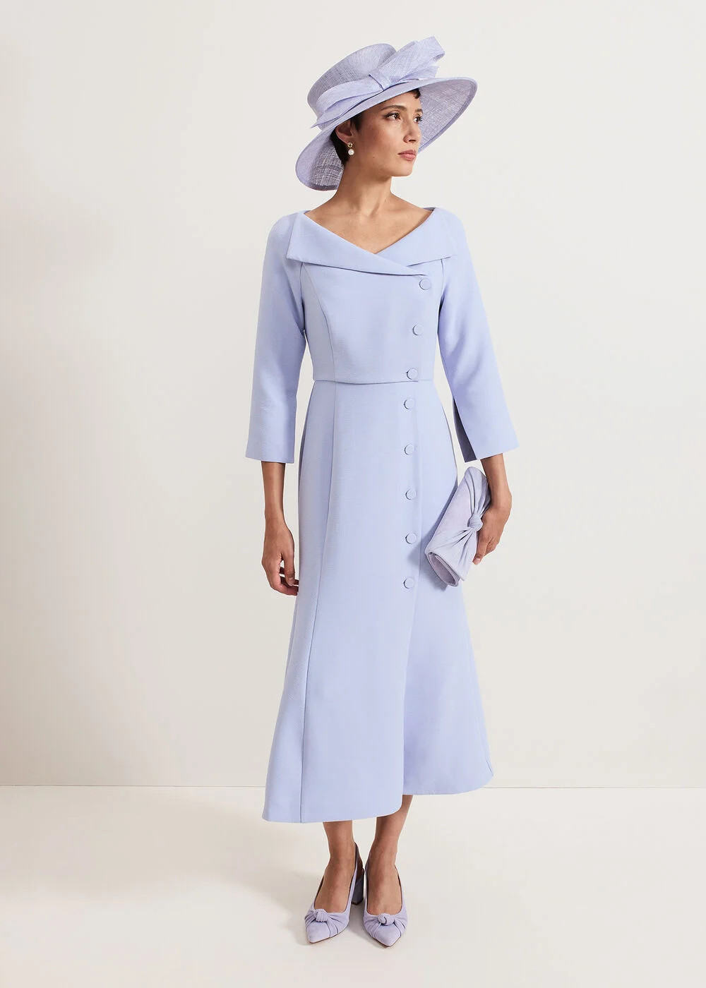 Sienna Tux Midi Dress | Phase Eight UK | | Phase Eight