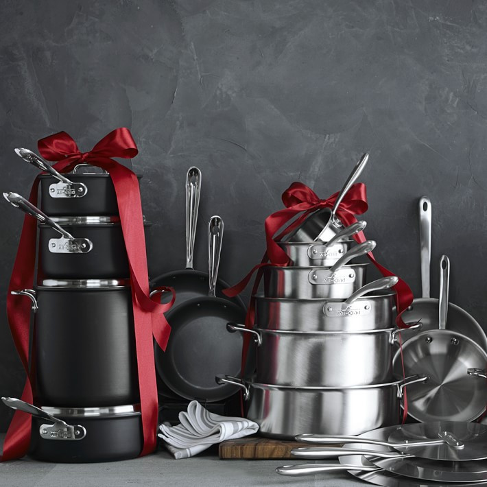 All-Clad NS1 Nonstick Induction 10-Piece Cookware Set | Williams-Sonoma