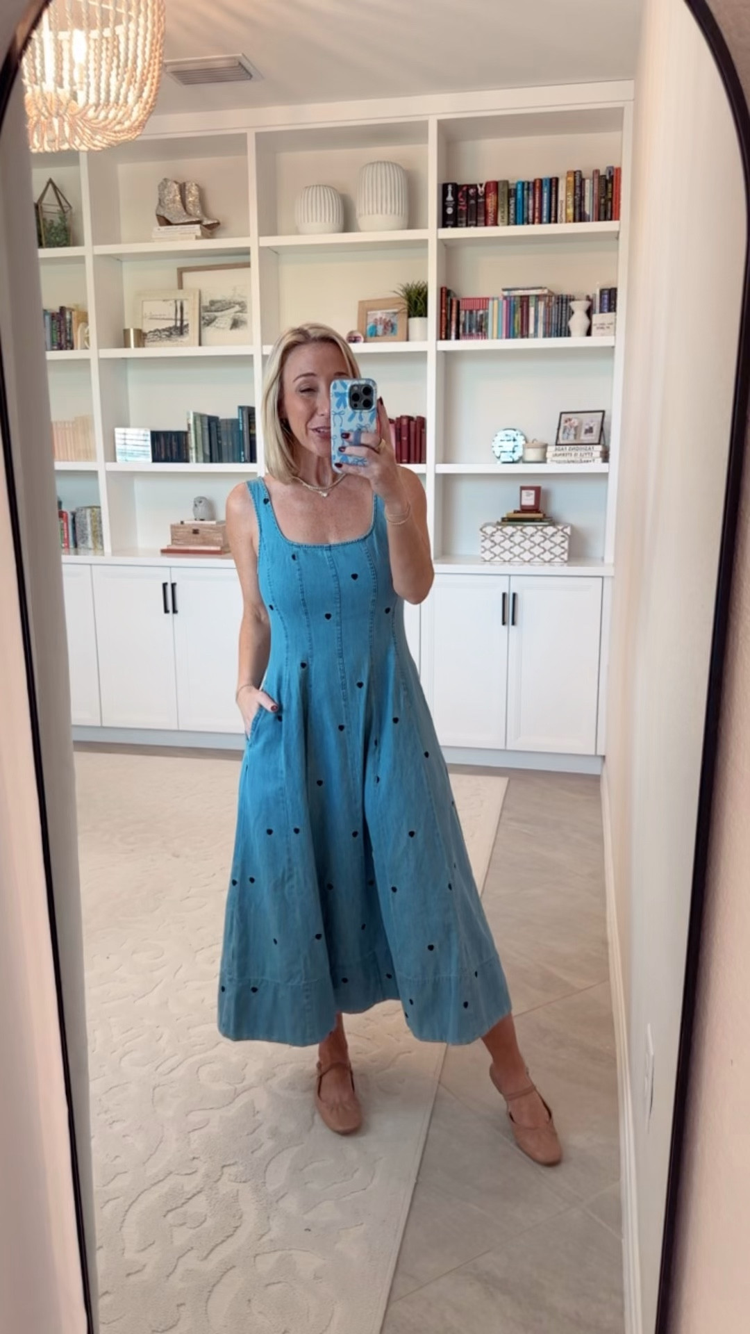 Walmart - more new dresses 

Embroidered Hearts Denim Panel Midi Dress - size XS. $34. 

 

#LTKOver40 #LTKSeasonal #LTKFindsUnder50