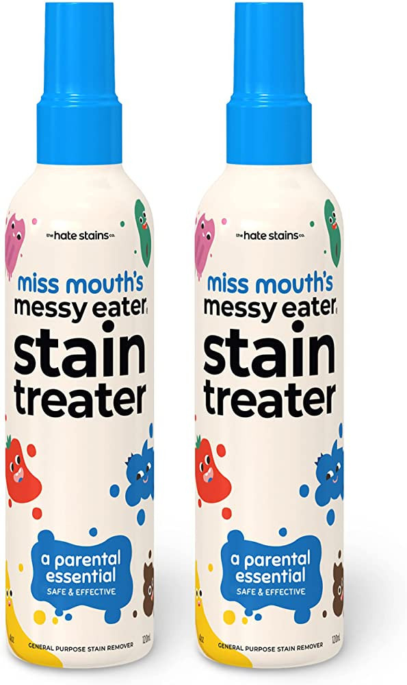 Miss Mouth's HATE STAINS CO Stain Remover for Clothes - 4oz 2 Pack of Newborn & Baby Essentials M... | Amazon (US)