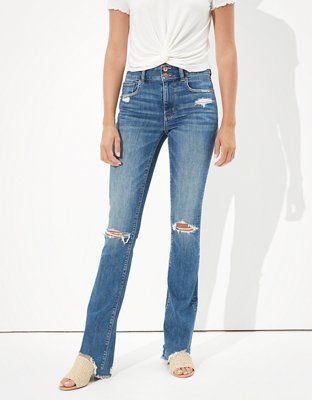 AE High-Waisted Artist® Flare Jean | American Eagle Outfitters (US & CA)