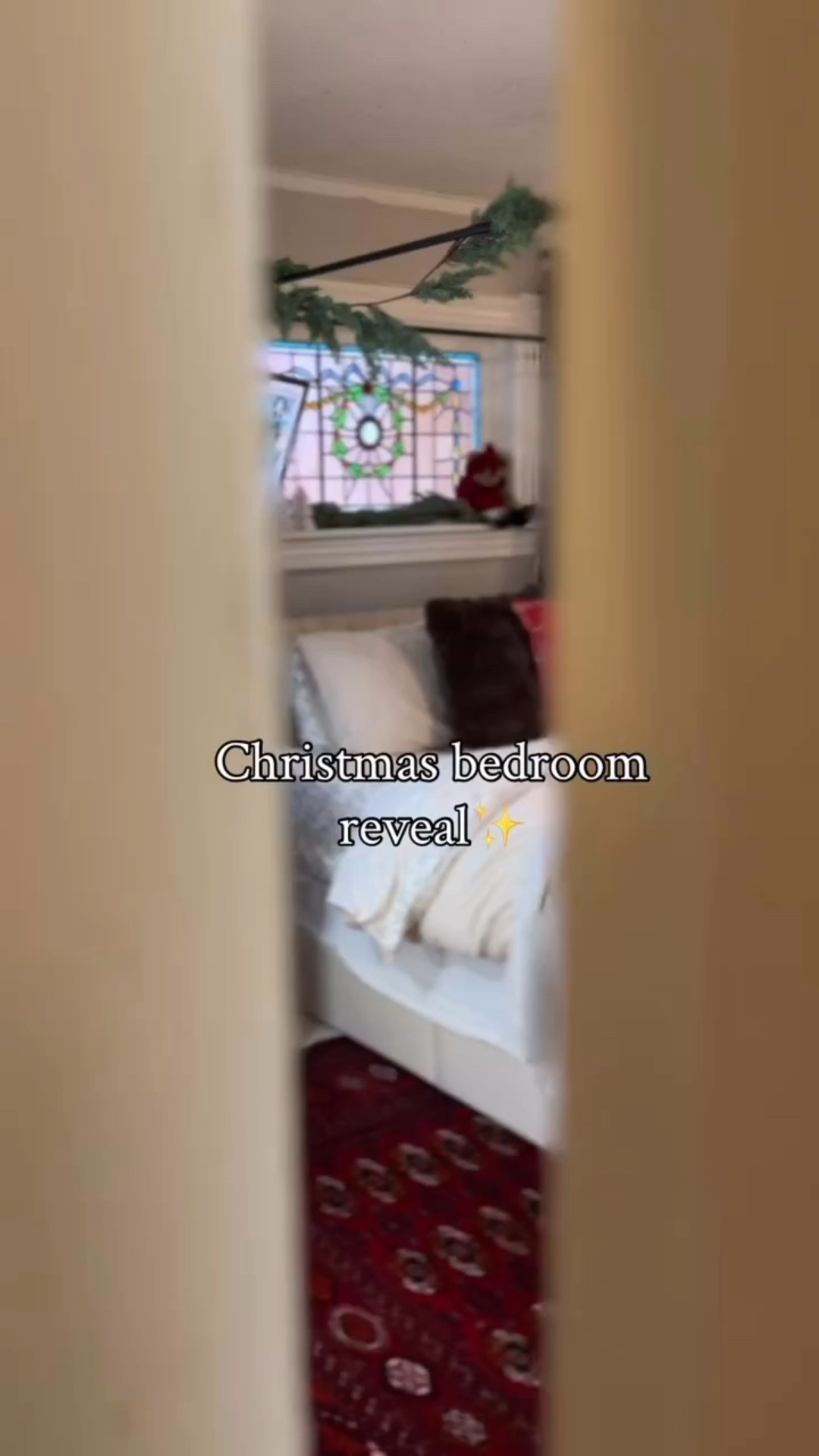 confession: I’ve been waiting to add winter greenery to this bed of line since the day we got it 🙈comment LINK for links to th greenery, sheets, and bed info 🎄#ltkseasonal #christmas

#LTKGiftGuide #LTKSeasonal #LTKHoliday