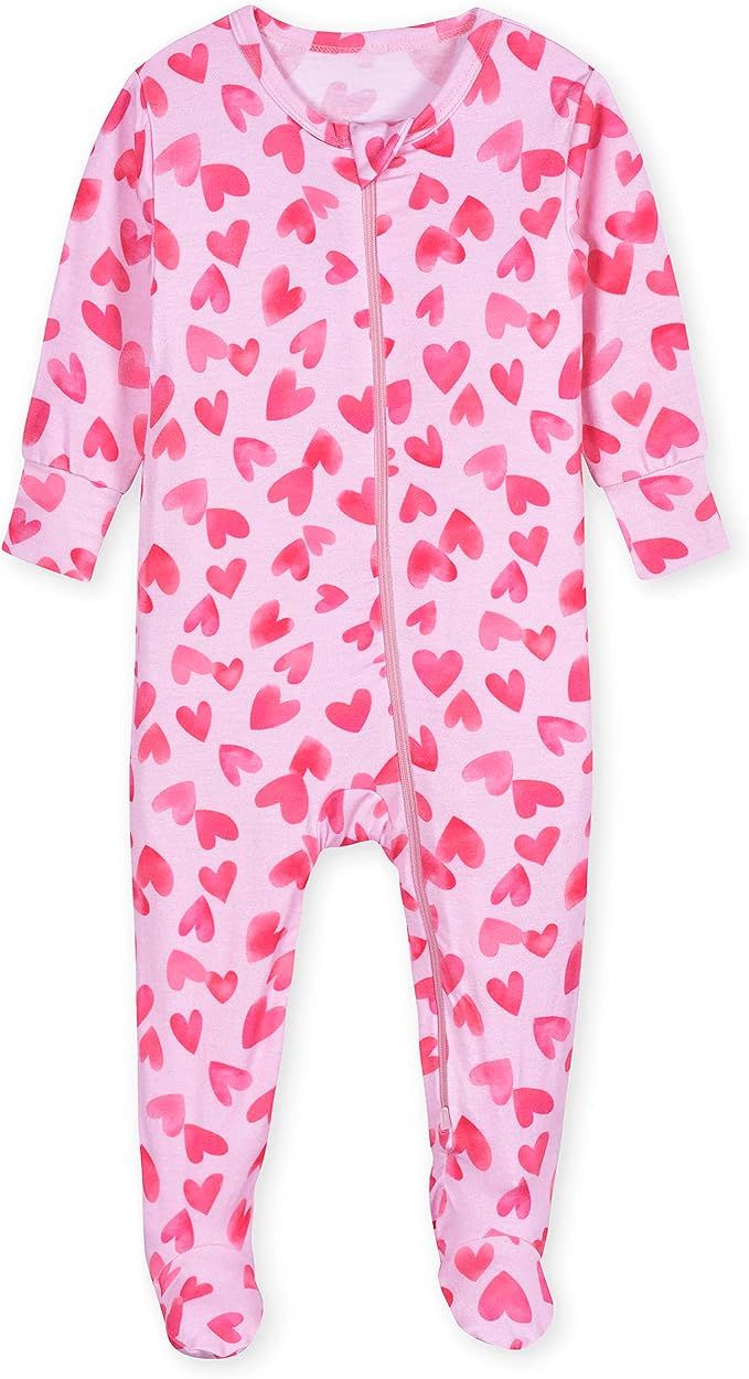 Gerber Unisex Baby Toddler Buttery-Soft Snug Fit Footed Pajamas with Viscose Made with Eucalyptus | Amazon (US)