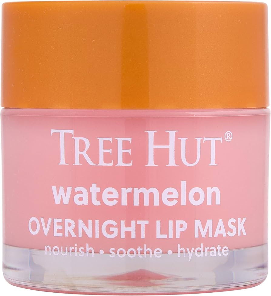Tree Hut Watermelon Overnight Lip Mask | Leave on Overnight & Wake up to Soft, Hydrated Lips | El... | Amazon (US)