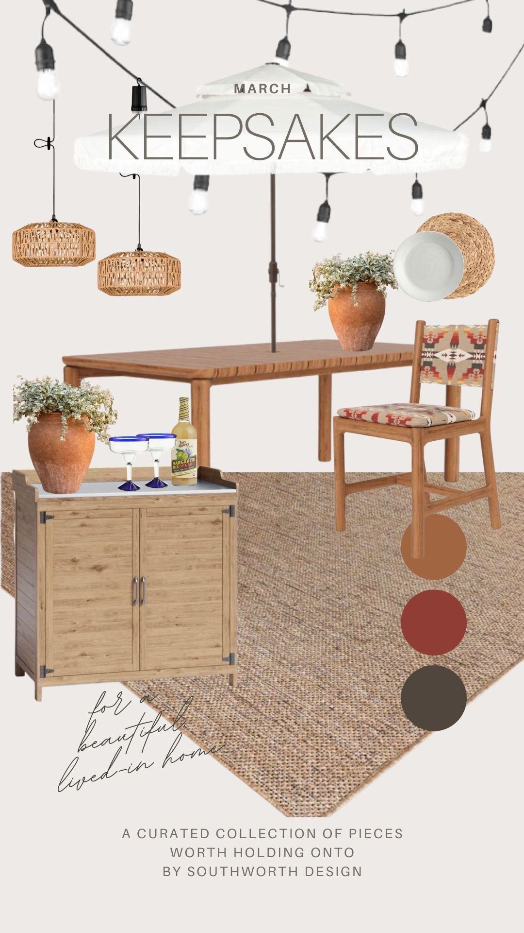 Southworth Interior Design’s March Keepsakes. Read more about this curated collection on the blog at www.southworth-design.com#LTKspring

#LTKSpringSale #LTKHome