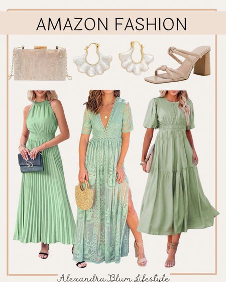 Mint green maxi dresses from Amazon! church dress! White dress! Spring outfits! Amazon fashion! Graduation dress! Amazon dresses! Spring wedding guest dresses! Perfect dresses for date night outfits! dresses! Date night dresses! Summer dresses! Vacation dresses! Summer trends! Summer outfit! Spring outfit! Vacation outfit

#LTKFindsUnder100 #LTKStyleTip #LTKParties