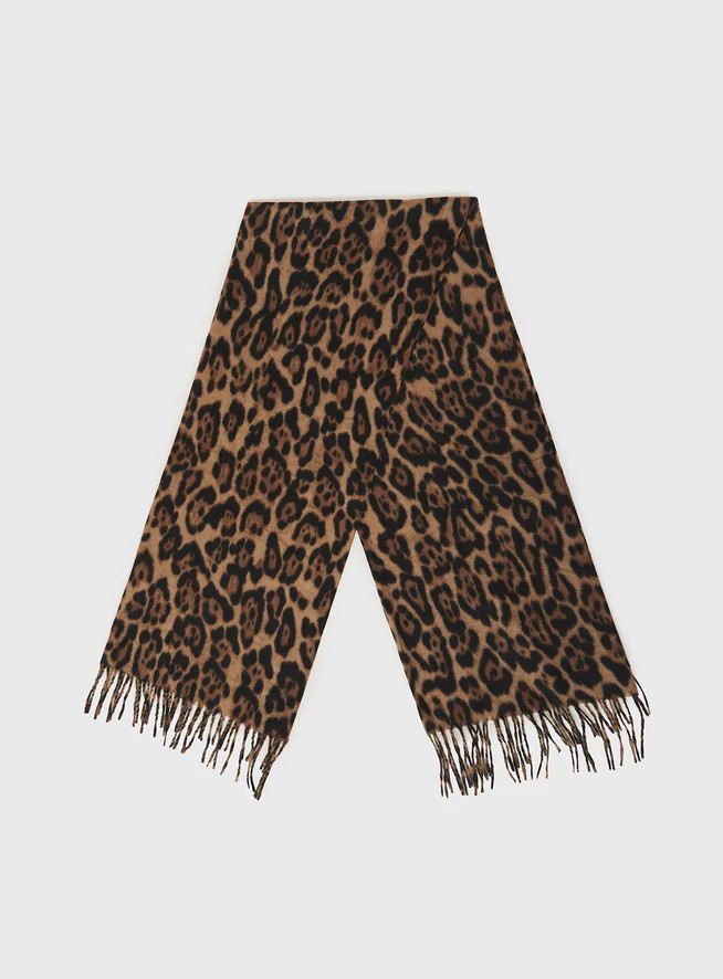 London Town Scarf Leopard | Princess Polly US