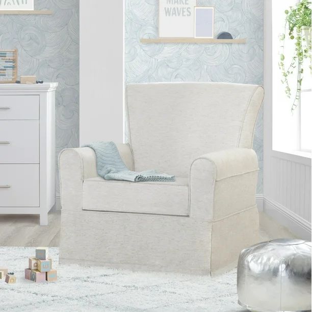 Delta Children Epic Nursery Glider Swivel Rocker Chair, Sand | Walmart (US)