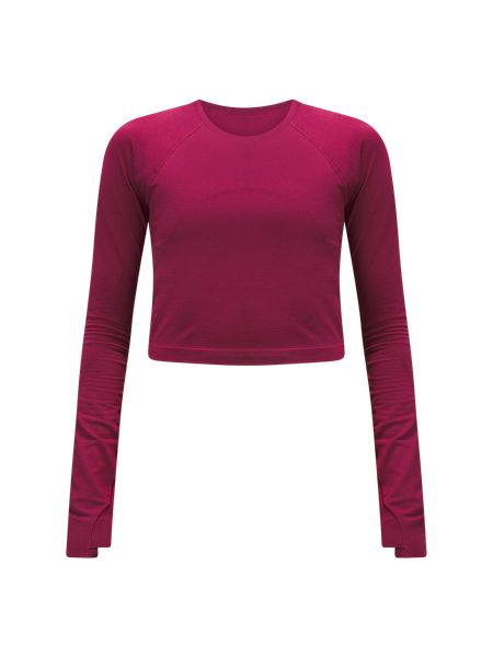 Swiftly Tech Cropped Long-Sleeve Shirt 2.0 | Lululemon (US)