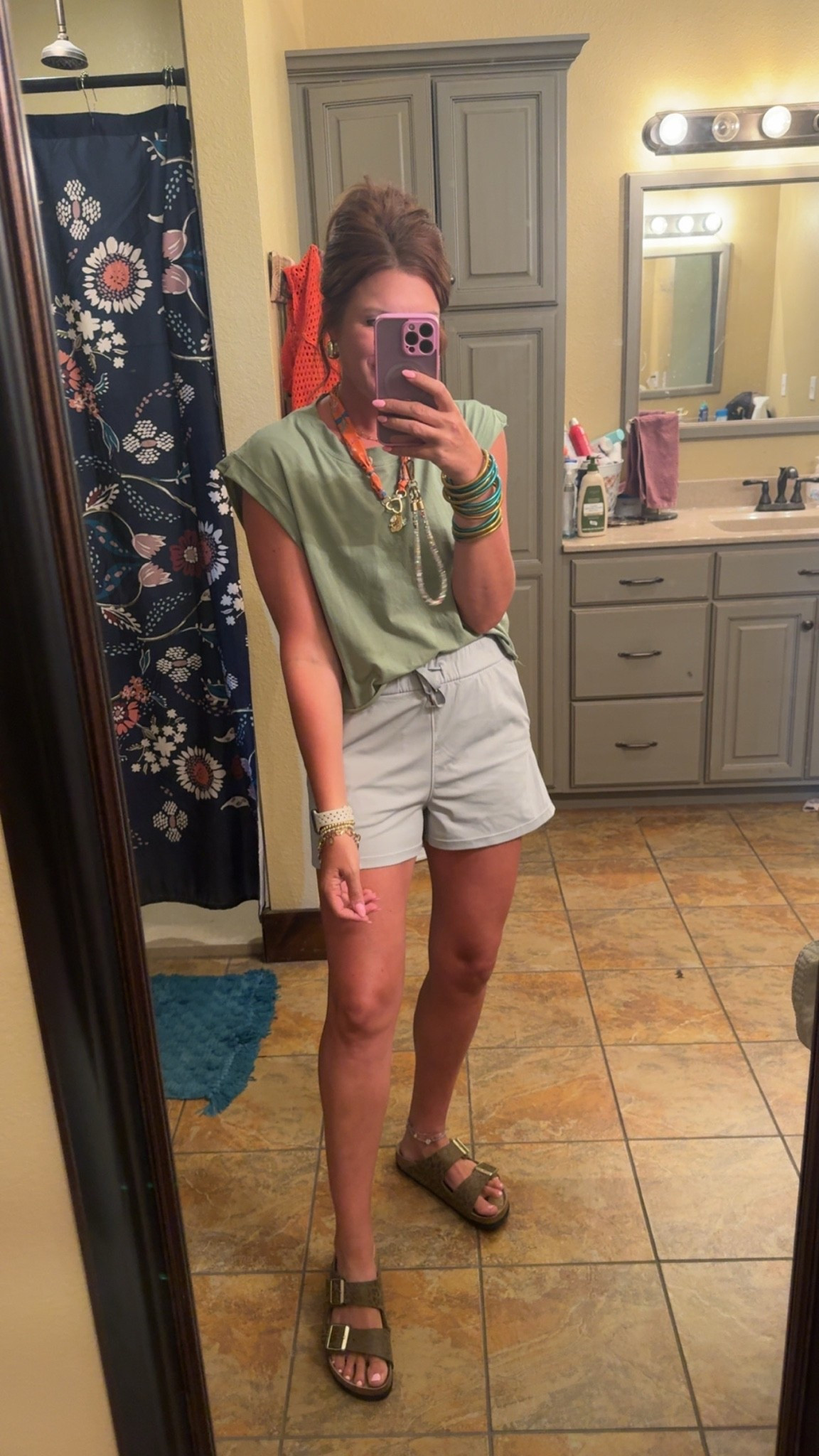 Quick, casual, cute, comfy! Checking all the summer boxes! 

Wearing size small in top, size medium in shorts. 
Amazon | athleisure | mom on the go | ootd | summer style

#LTKootd #LTKmomlife #LTKOver40