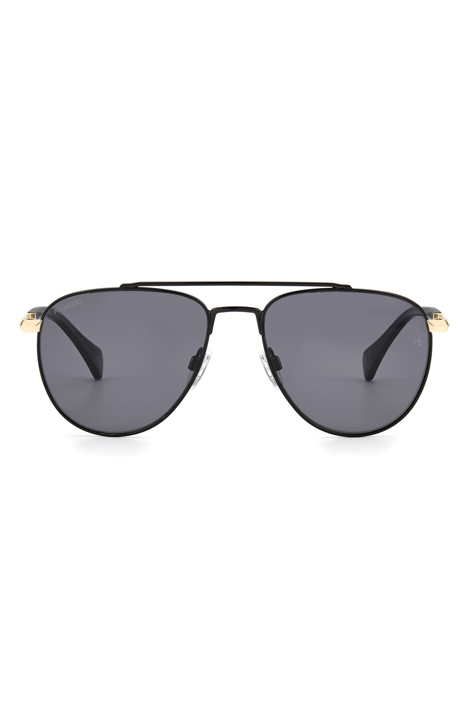 55mm Polarized Gradient Aviator Sunglasses | Nordstrom