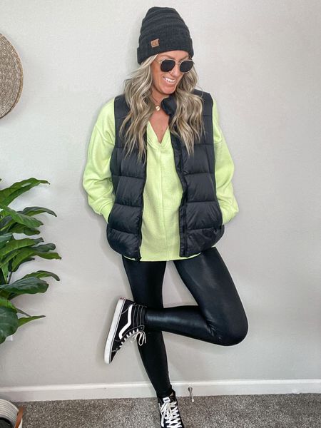 Sweatshirt - 25% off! stayed tts (large) fits oversized, 11 colors!
Leggings - runs small, sized up (xl) come in lengths 
Sneakers - tts (12) $10 off with code: HELLO2023
Sunglasses - extra 10% off with code: SJTALLGIRL10 

#LTKsalealert #LTKSeasonal #LTKstyletip