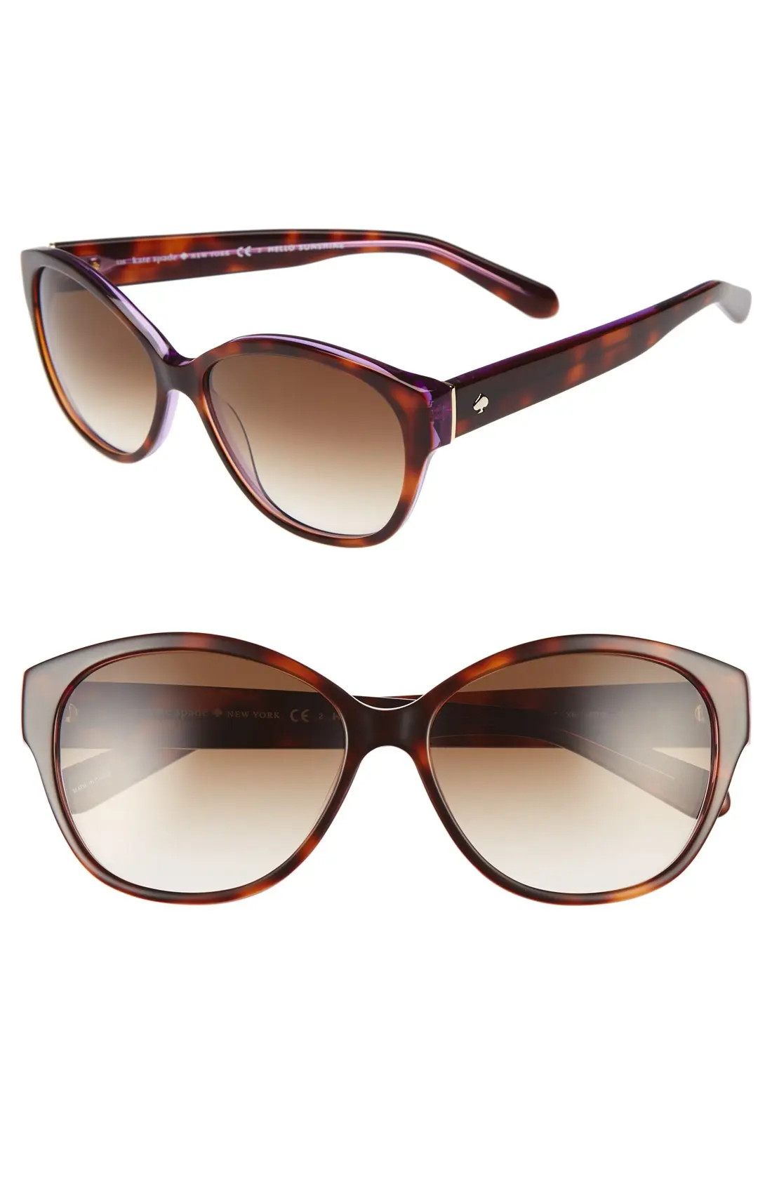 kate spade new york 'kiersten' 56mm cat eye sunglasses | Nordstrom