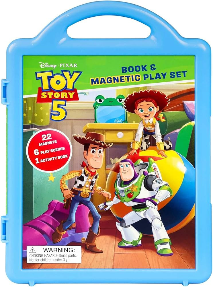 Disney Pixar: Toy Story 5 Book and Magnetic Play Set | Amazon (US)