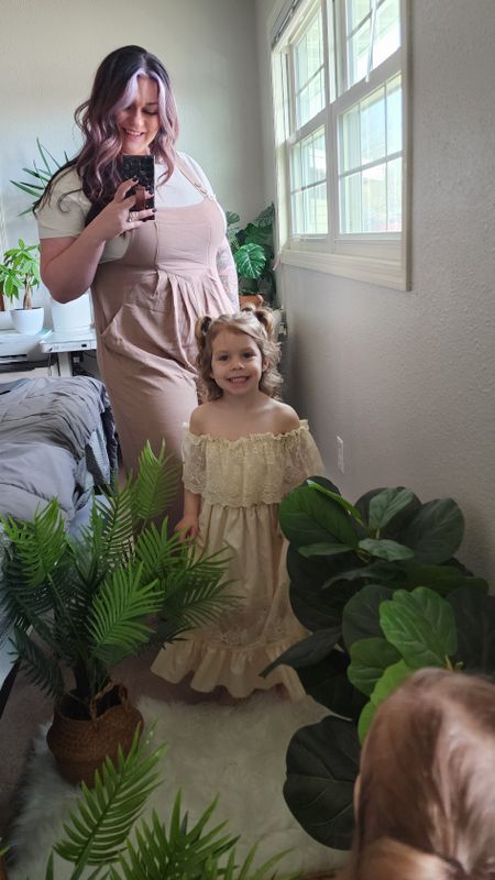 Motherhood mini outfits 🥰 Love this boho neutral jumper and lace neutral kids dress 🥰🥰😍

#LTKkids #LTKplussize #LTKfamily