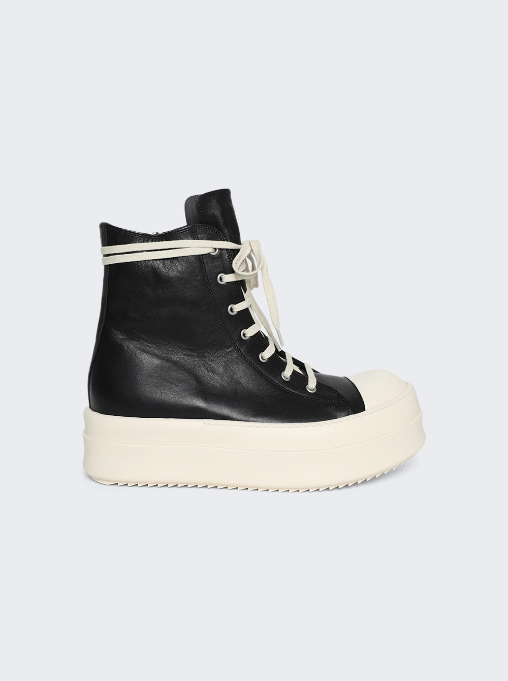 Scarpe in Pelle Mega Bumper High Top Sneakers Black / Milk  | The Webster | The Webster