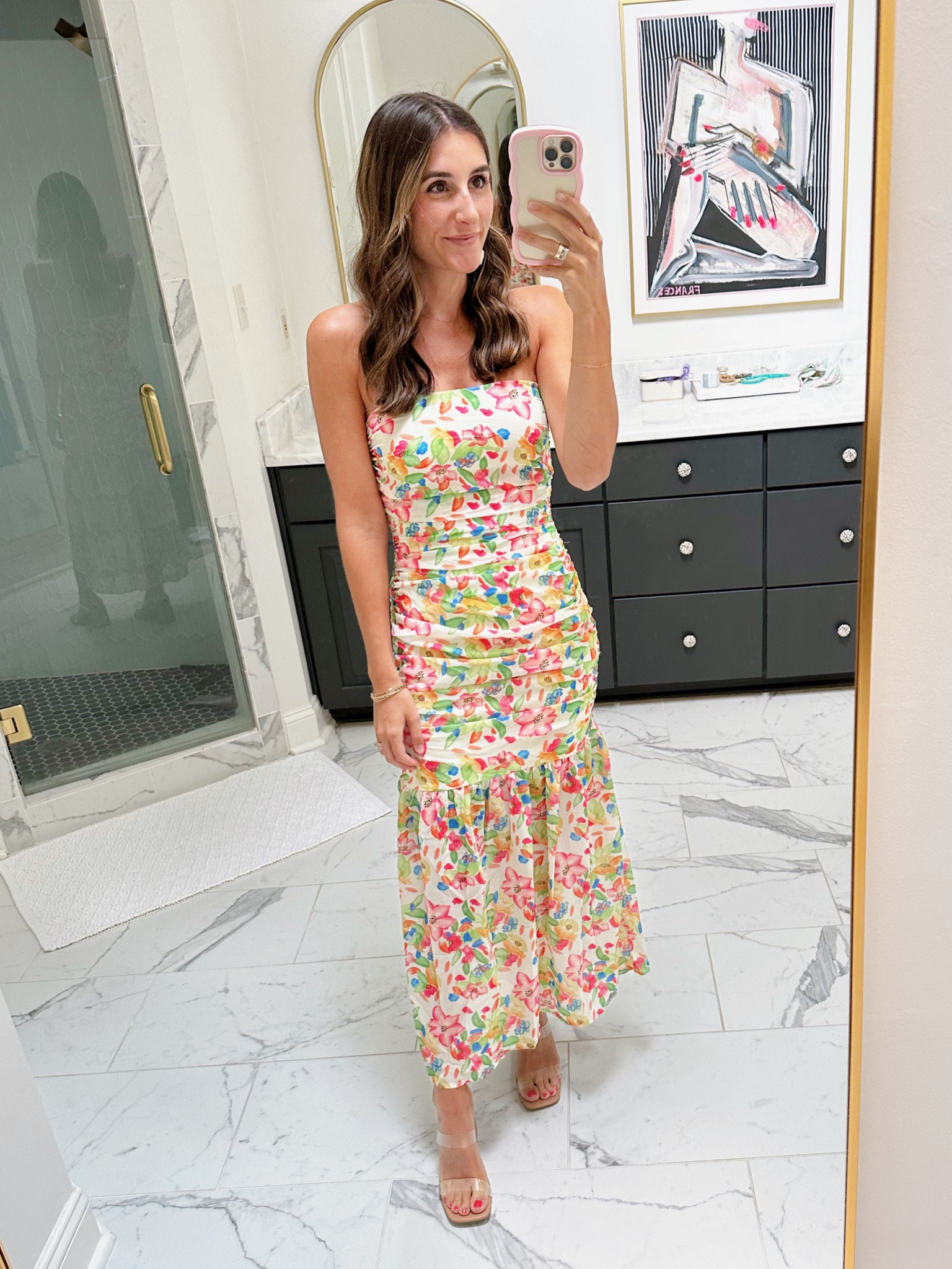 Under $150 wedding guest dress! Wearing a 2  

#LTKwedding #LTKFind #LTKSeasonal