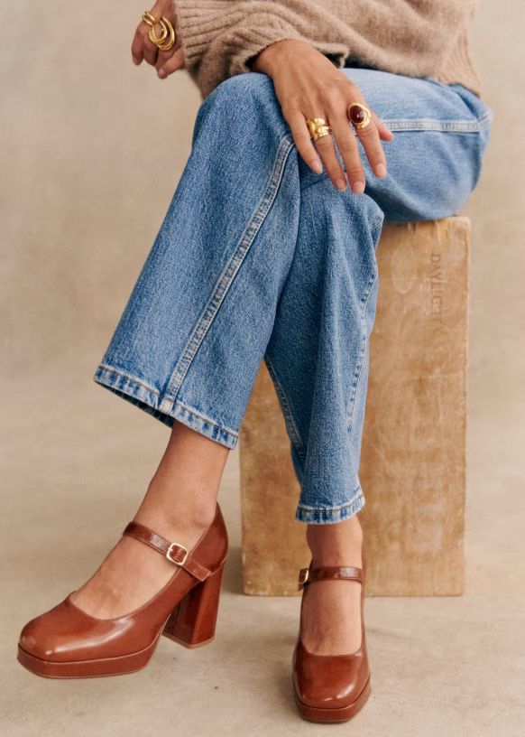 Georgia High Mary Janes | Sezane Paris - US