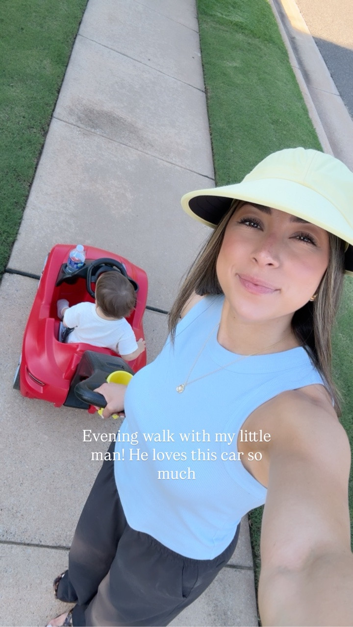 My butter yellow sun hat, outfit, and Duke’s car from our walk!

#LTKootd #LTKdayinmylife #LTKKids