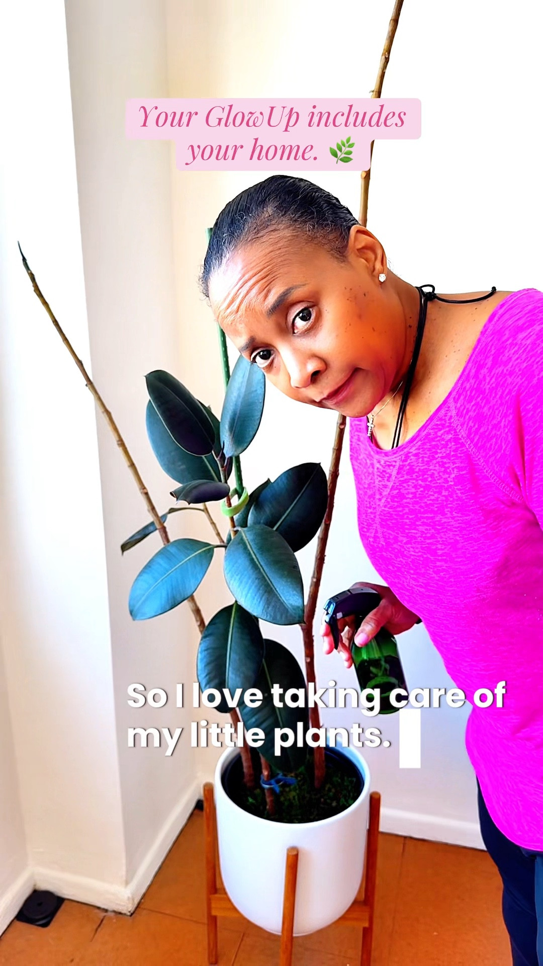 This rubber tree is part of my home GlowUp 🌿

It cleans the air, brings calm into my home, and gives me something living to nurture every day.

I’ve linked a few similar options that bring calm, beauty, and life into your sanctuary.
Shop via my LTK 🔗


#LTKHome #LTKdayinmylife #LTKOver40