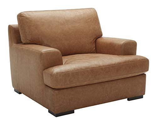 Amazon Brand - Stone & Beam Lauren Down-Filled Oversized Living Room Accent Armchair, Stain-Resistan | Amazon (US)