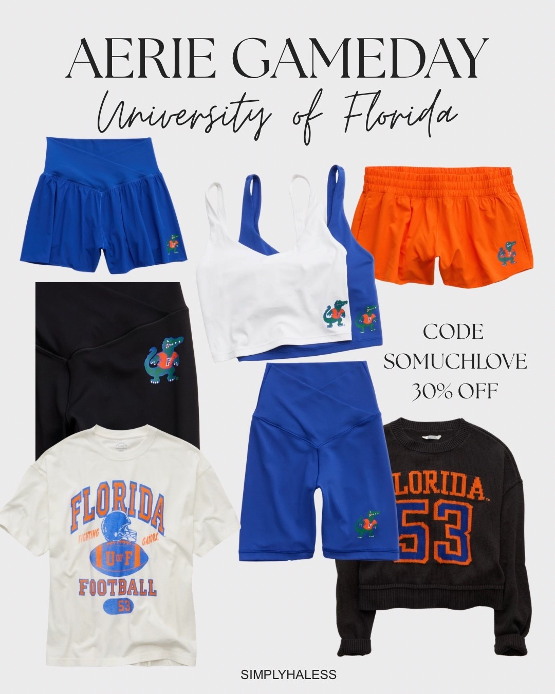 Aerie Florida Gator gameday outfit