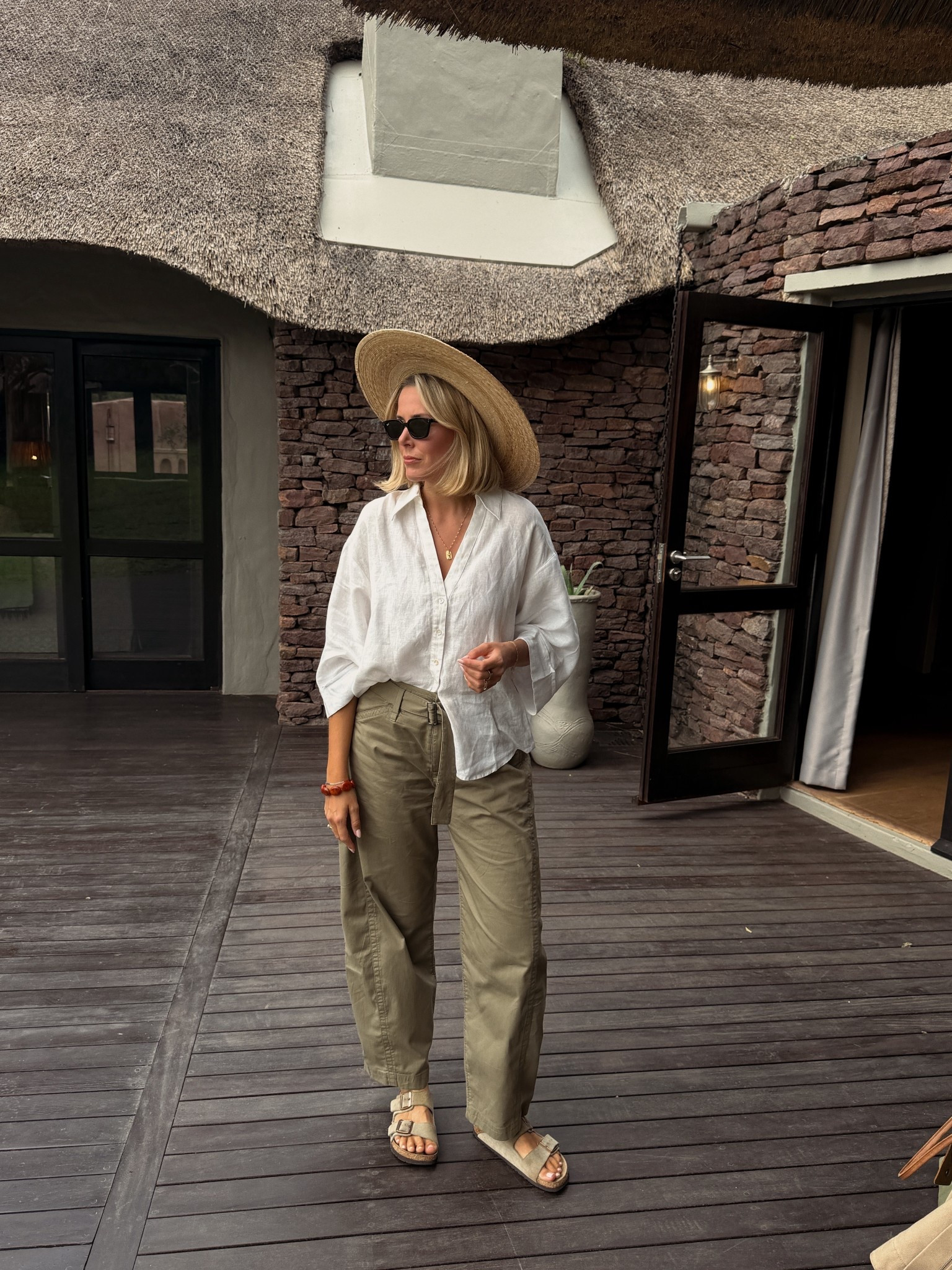 Safari outfit, linen shirt, green cargo barrel pants

#LTKeurope #LTKtravel #LTKuk