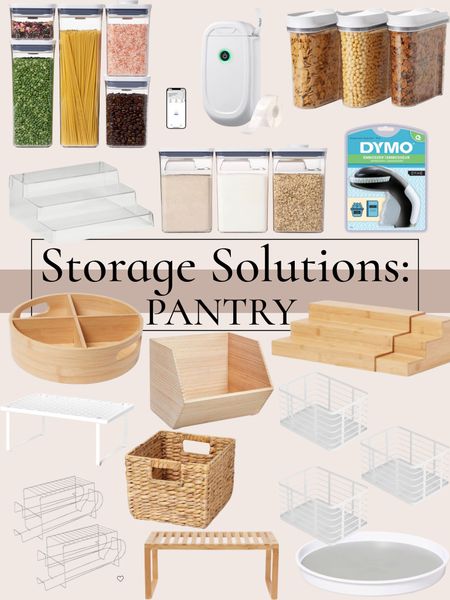 Storage solutions: pantry edition
Target pantry/closet storage and organization 



#LTKhome #LTKFind #LTKunder50