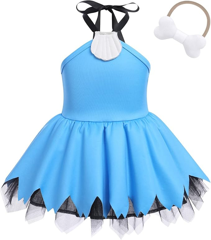 OBEEII Kids Boys Girls The Flintstones Bamm-Bamm Costume Baby Toddler Fred Flintstone Costume Cos... | Amazon (US)