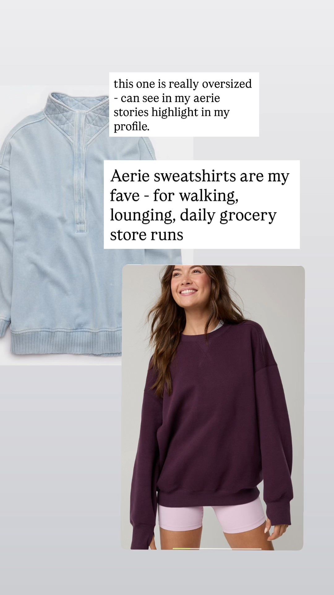 Aerie sweatshirts sale 

#LTKSeasonal #LTKFindsUnder50