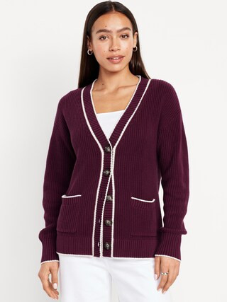 Relaxed Cardigan Sweater | Old Navy (CA)