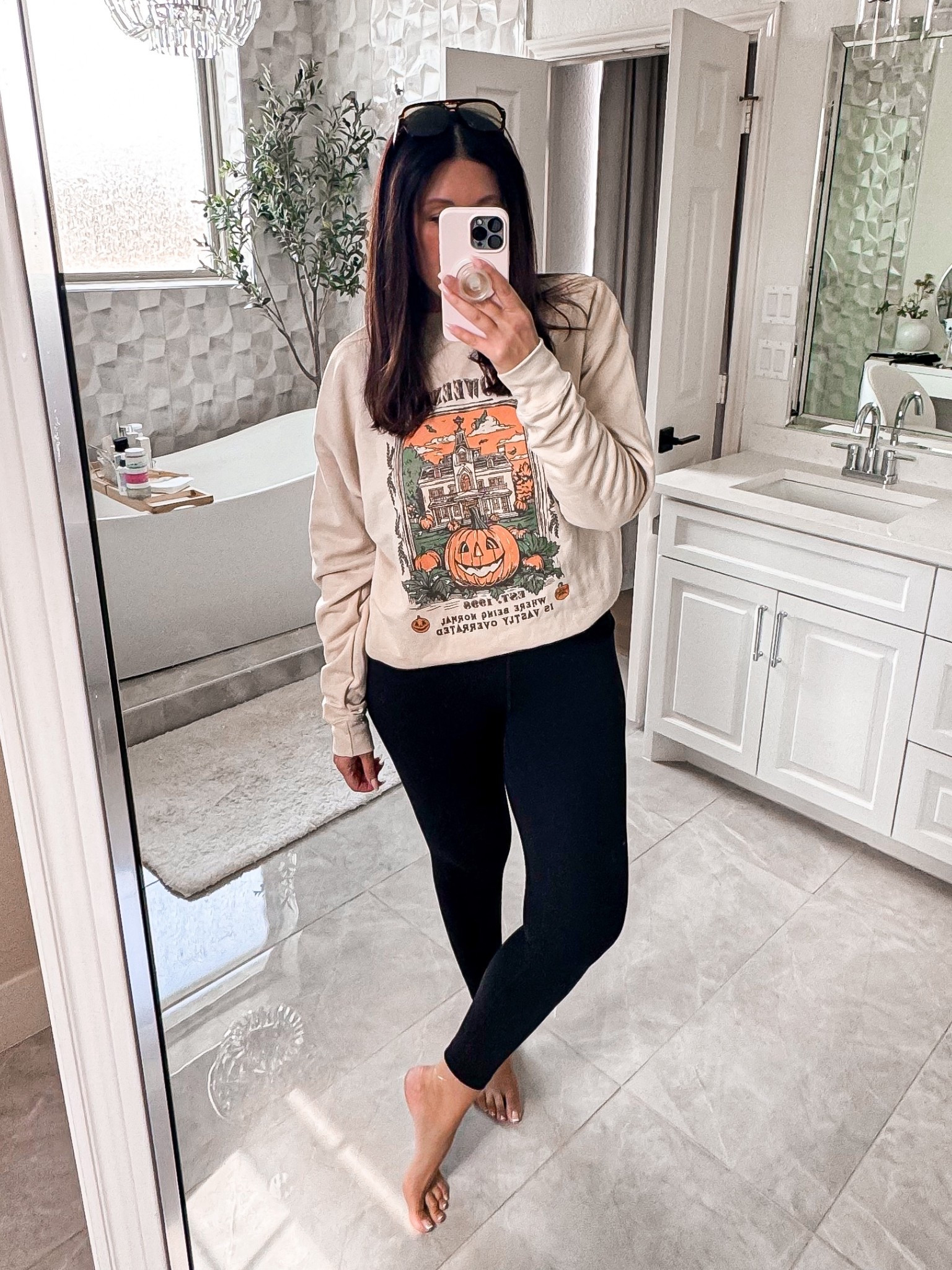 quick little shout-out to @mtnmoverz they sent me these adorable halloween sweatshirts! some are already on sale, and my code BREN still works for 25% off. just had to share because i know i’m not the only one who loves a comfy halloween tee 👻 wearing the large 

#LTKSeasonal #LTKHalloween #LTKMidsize