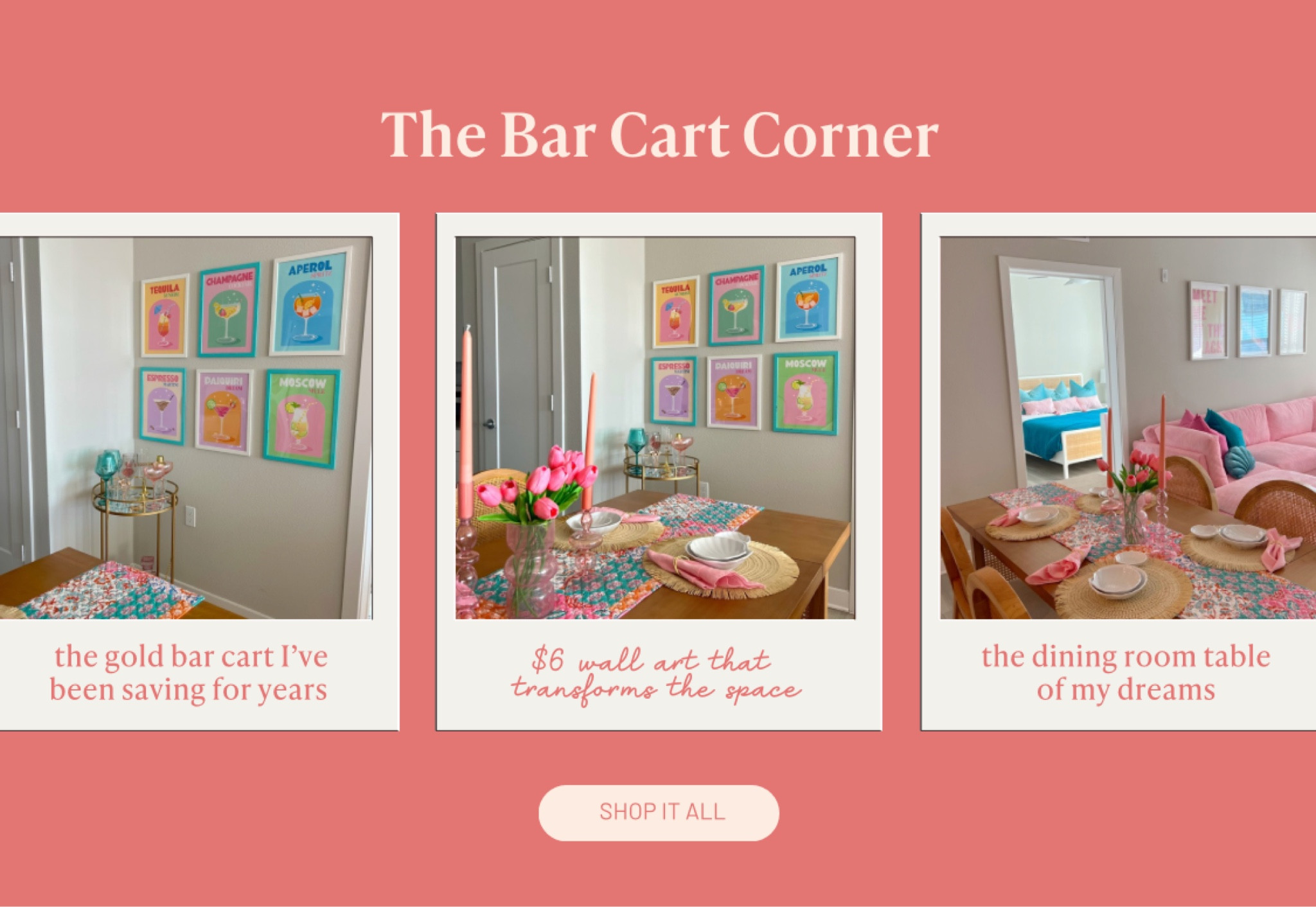 My cute little bar cart corMartin

#LTKHome