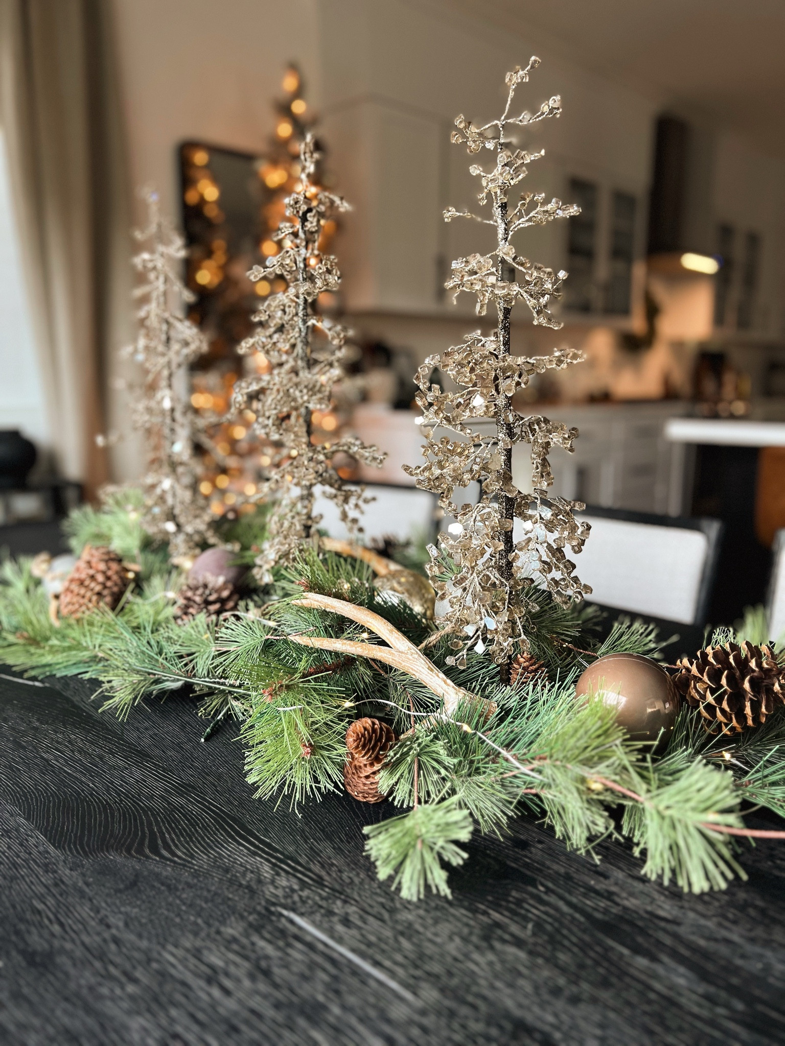 Faceted crystal Christmas trees, table centerpiece

#LTKhome #LTKSeasonal #LTKHoliday