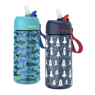 BentGo® Kids Prints Water Bottle Rainbows Butterflies | The Container Store