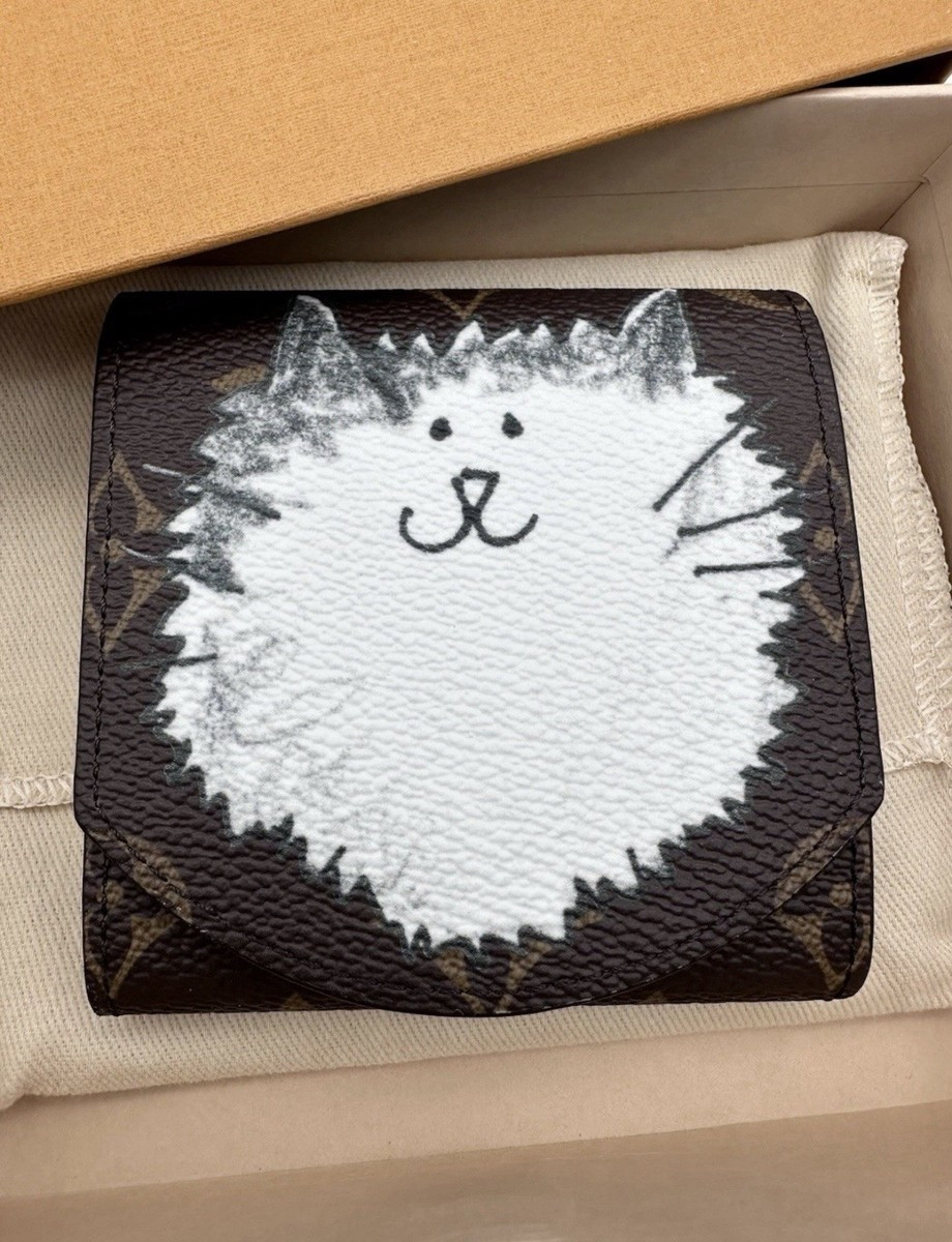 Louis Vuitton Cat Notepad Pouch By Grace Coddington GI1392 | eBay US