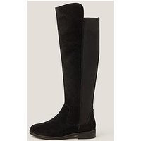 Monsoon Una Knee High Boot - Black | Very (UK)