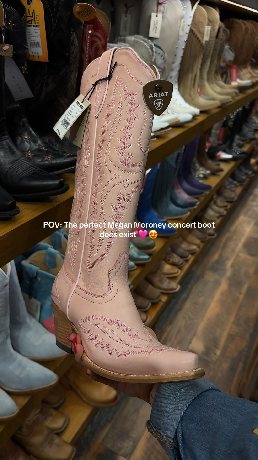 Megan moroney concert boot!
Cowboy boot
Nashville


#LTKgrwm #LTKootd #LTKFestival