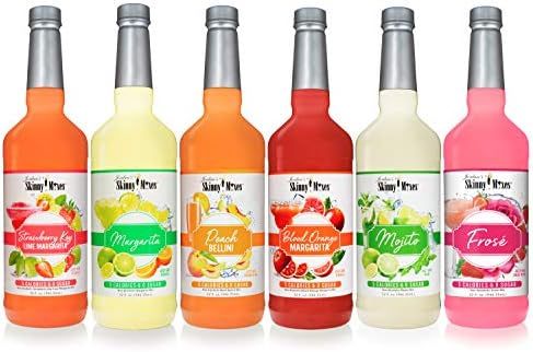 Jordan's Skinny Mixes Cocktail Party in a Box, Sugar Free, 202.8 Fl Oz (Pack of 6) | Amazon (US)
